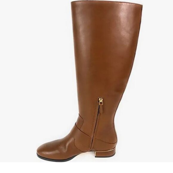 BRAND new TORY BURCH 9.5 Women's Sofia Leather Knee-High Riding Boots 40343 - Picture 2 of 4